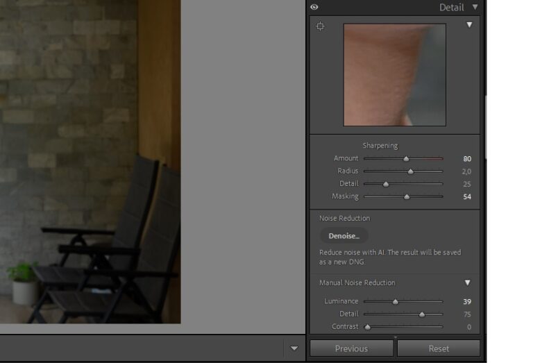Настройките Detail в Lightroom: Как да Изостряме Изображенията и да Премахваме Шума
